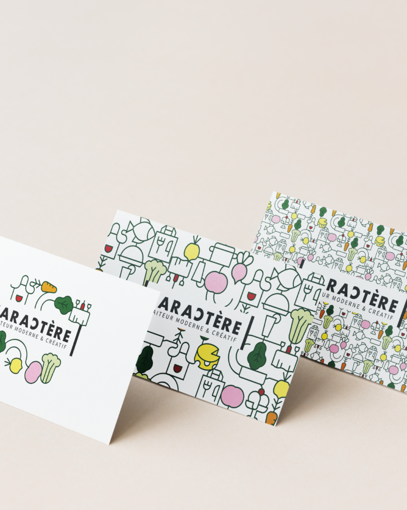 proposition carte de visite caractère